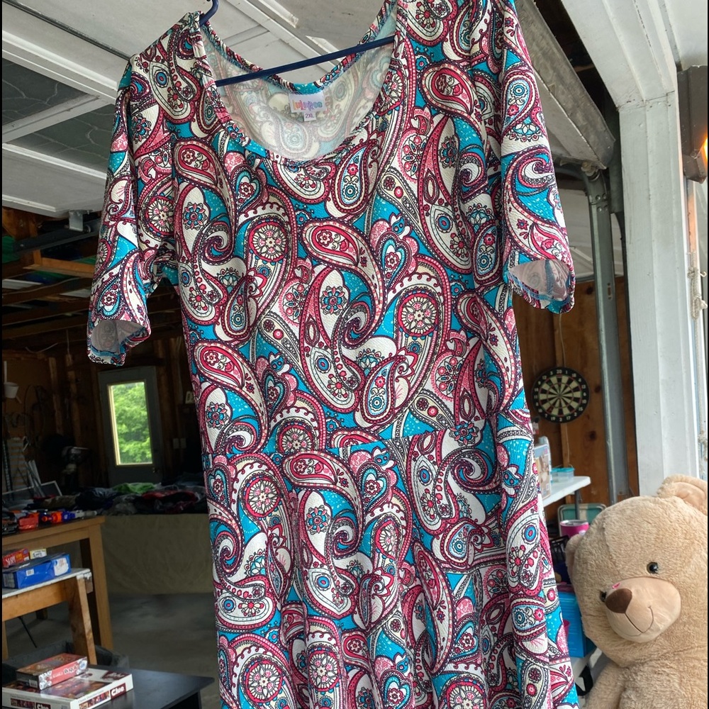 Lularoe Nichole dress size 2x
